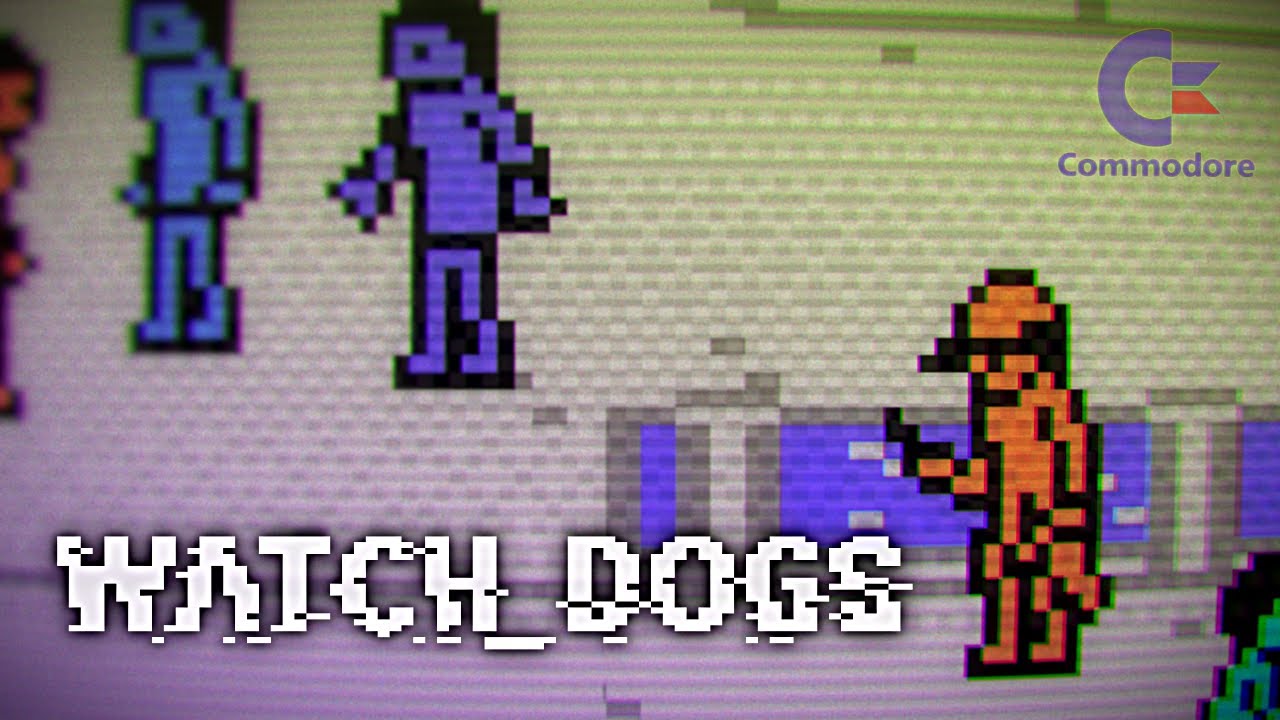 La versione Commodore 64 di Watch Dogs