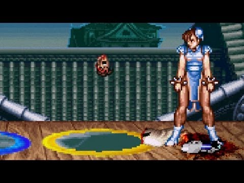 Una Portal Gun in Street Fighter