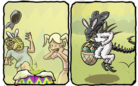 Buona Pasqua… ma attenti agli Xenomorfi!
