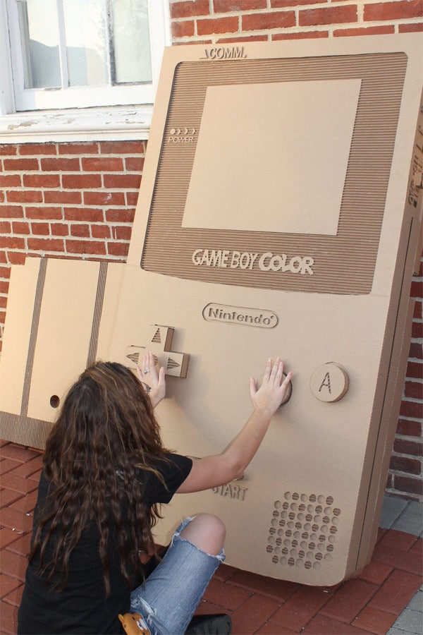 Carboard GameBoy 2